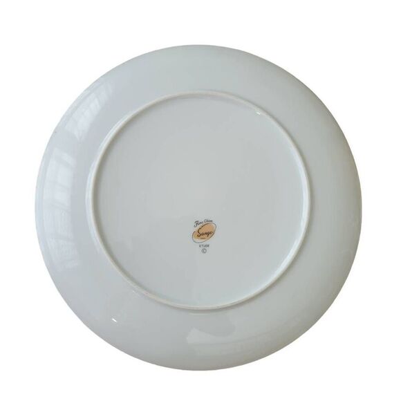 Sango Etude Pink Roses Vintage Fine China Replacement Dinner Plate 10.5 Inch - Picture 7 of 13